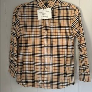 Boys Burberry shirt
